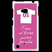 Coque Nokia Lumia 720 Pilier gauche Bonus offensif-défensif Rose