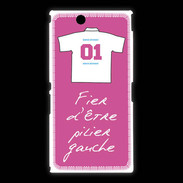 Coque Sony Xpéria Z Ultra Pilier gauche Bonus offensif-défensif Rose