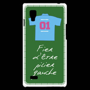 Coque LG Optimus L9 Pilier gauche Bonus offensif-défensif Vert 2