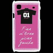 Coque Samsung Galaxy S Pilier gauche Bonus offensif-défensif Rose 2