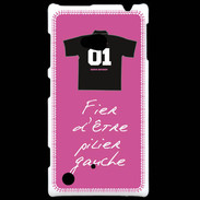 Coque Nokia Lumia 720 Pilier gauche Bonus offensif-défensif Rose 2
