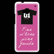 Coque HTC One Pilier gauche Bonus offensif-défensif Rose 2