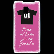 Coque LG P990 Pilier gauche Bonus offensif-défensif Rose 2