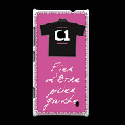Coque Nokia Lumia 520 Pilier gauche Bonus offensif-défensif Rose 2