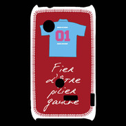 Coque Sony Xperia Typo Pilier gauche Bonus offensif-défensif Rouge 2