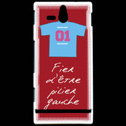 Coque Sony Xperia U Pilier gauche Bonus offensif-défensif Rouge 2