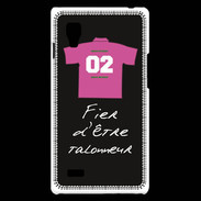 Coque LG Optimus L9 Talonneur Bonus offensif-défensif Noir