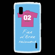 Coque LG Nexus 4 Talonneur Bonus offensif-défensif Bleu