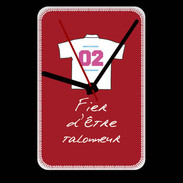 Grande pendule murale Talonneur Bonus offensif-défensif Rouge