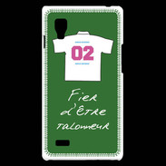 Coque LG Optimus L9 Talonneur Bonus offensif-défensif Vert