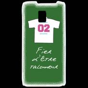 Coque LG P990 Talonneur Bonus offensif-défensif Vert