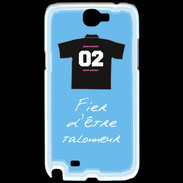 Coque Samsung Galaxy Note 2 Talonneur Bonus offensif-défensif Bleu 2