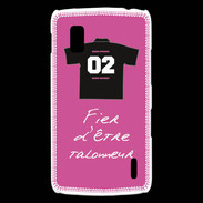 Coque LG Nexus 4 Talonneur Bonus offensif-défensif Rose 2
