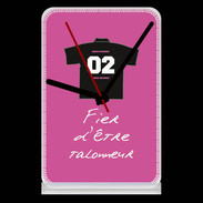Pendule de bureau Talonneur Bonus offensif-défensif Rose 2