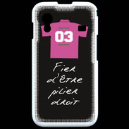 Coque Samsung ACE S5830 Pilier droit Bonus offensif-défensif Noir
