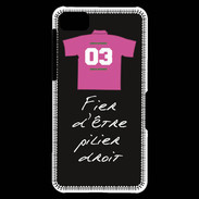 Coque Blackberry Z10 Pilier droit Bonus offensif-défensif Noir