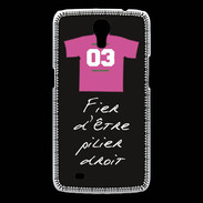 Coque Samsung Galaxy Mega Pilier droit Bonus offensif-défensif Noir