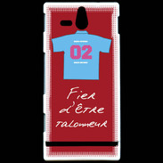 Coque Sony Xperia U Talonneur Bonus offensif-défensif Rouge 2