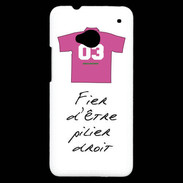 Coque HTC One Pilier droit Bonus offensif-défensif Blanc