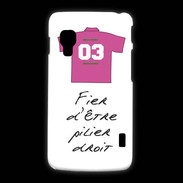 Coque LG L5 2 Pilier droit Bonus offensif-défensif Blanc