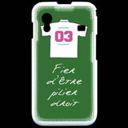 Coque Samsung ACE S5830 Pilier droit Bonus offensif-défensif Vert