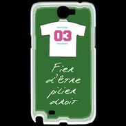 Coque Samsung Galaxy Note 2 Pilier droit Bonus offensif-défensif Vert