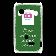 Coque Sony Xperia Typo Pilier droit Bonus offensif-défensif Vert