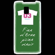 Coque LG P990 Pilier droit Bonus offensif-défensif Vert
