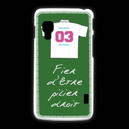 Coque LG L5 2 Pilier droit Bonus offensif-défensif Vert