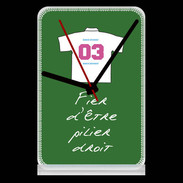 Pendule de bureau Pilier droit Bonus offensif-défensif Vert