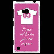 Coque Nokia Lumia 720 Pilier droit Bonus offensif-défensif Rose