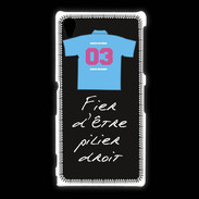 Coque Sony Xpéria Z1 Pilier droit Bonus offensif-défensif Noir 2