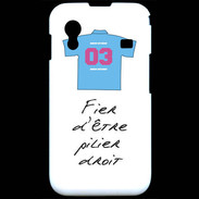 Coque Samsung ACE S5830 Pilier droit Bonus offensif-défensif Blanc 2