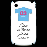 Coque Blackberry 8520 Pilier droit Bonus offensif-défensif Blanc 2