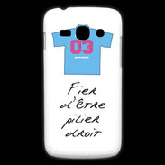Coque Samsung Galaxy Ace3 Pilier droit Bonus offensif-défensif Blanc 2