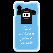 Coque Samsung ACE S5830 Pilier droit Bonus offensif-défensif Bleu 2