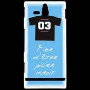 Coque Sony Xperia U Pilier droit Bonus offensif-défensif Bleu 2