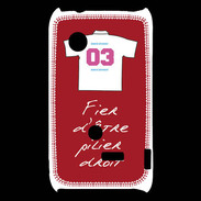 Coque Sony Xperia Typo Pilier droit Bonus offensif-défensif Rouge