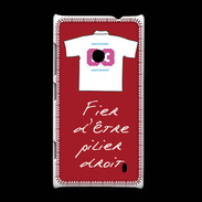 Coque Nokia Lumia 520 Pilier droit Bonus offensif-défensif Rouge