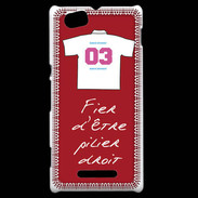 Coque Sony Xperia M Pilier droit Bonus offensif-défensif Rouge