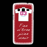 Coque Samsung Galaxy Express2 Pilier droit Bonus offensif-défensif Rouge