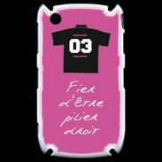 Coque Blackberry 8520 Pilier droit Bonus offensif-défensif Rose 2