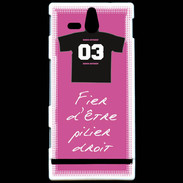 Coque Sony Xperia U Pilier droit Bonus offensif-défensif Rose 2