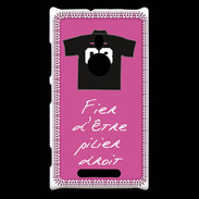 Coque Nokia Lumia 925 Pilier droit Bonus offensif-défensif Rose 2