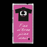 Coque Nokia Lumia 520 Pilier droit Bonus offensif-défensif Rose 2