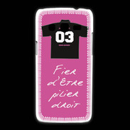 Coque Samsung Galaxy Express2 Pilier droit Bonus offensif-défensif Rose 2