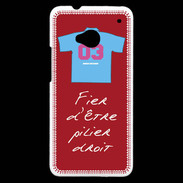 Coque HTC One Pilier droit Bonus offensif-défensif Rouge 2