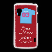Coque LG L5 2 Pilier droit Bonus offensif-défensif Rouge 2