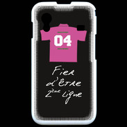 Coque Samsung ACE S5830 Deuxième ligne G Bonus offensif Noir