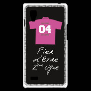 Coque LG Optimus L9 Deuxième ligne G Bonus offensif Noir